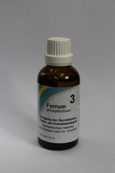 Nr. 3 Ferrum phosphoricum - 50 ml Lösung